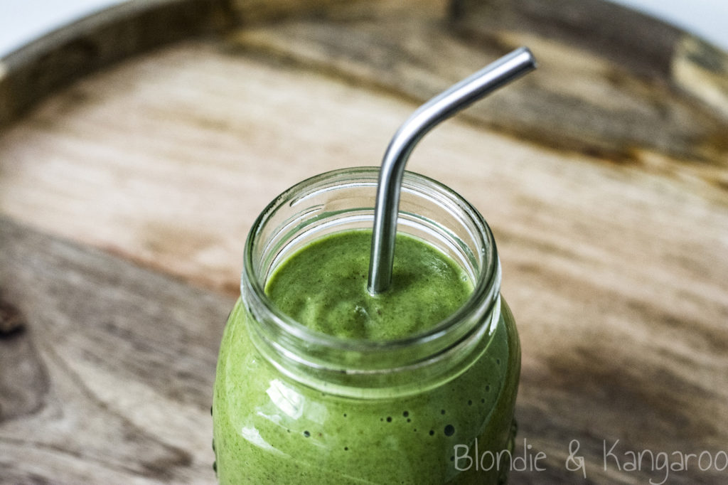 Green nectarine smoothie/Koktajl z nektarynką