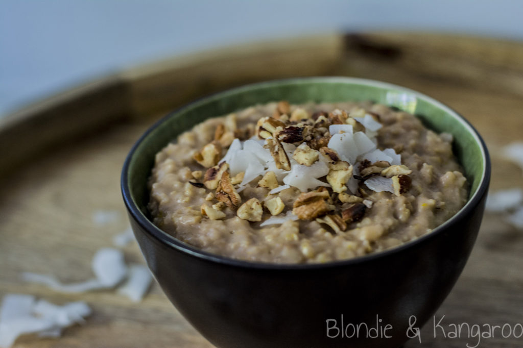 Owsianka czekoladowo-pomarańczowa/Orange chocolate porridge