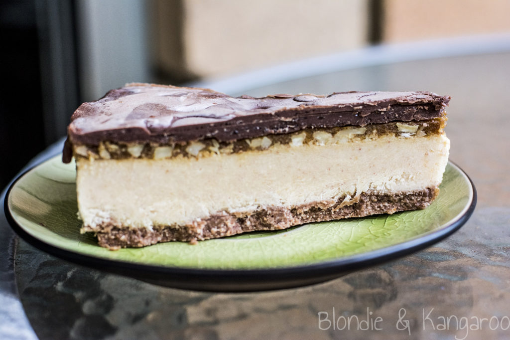 Lodowe ciasto snickers (paleo)/Paleo raw snickers cake