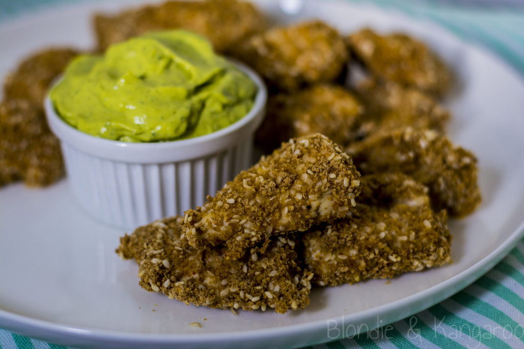 Zdrowe nuggetsy z kurczaka/Healthy chicken nuggets