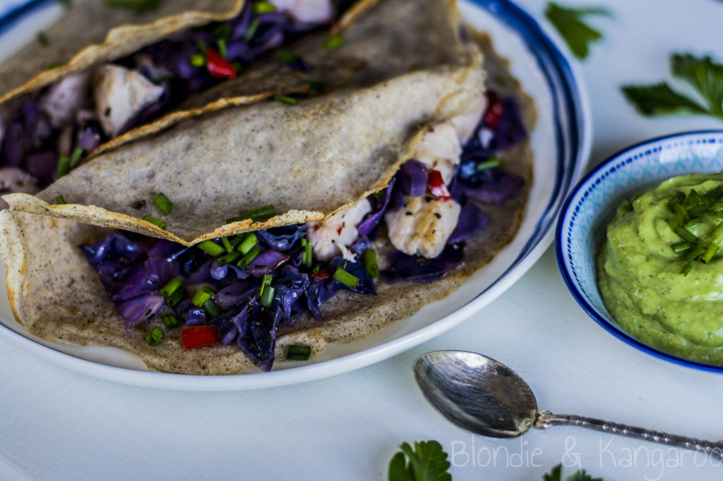 Wytrawne naleśniki gryczane (bezglutenowe)/ Savoury buckwheat pancakes (gluten-free)