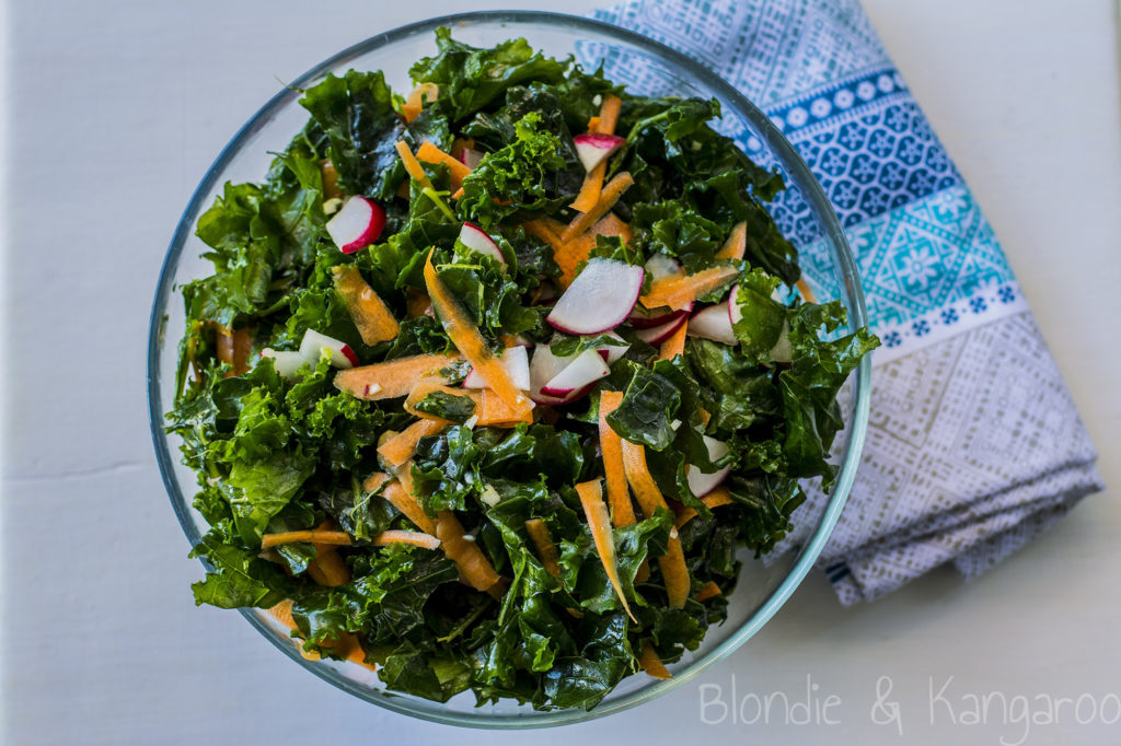 Sałatka z jarmużem/Kale salad