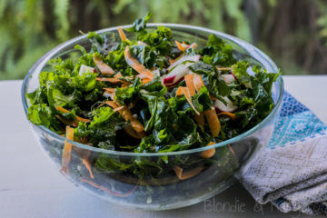 Sałatka z jarmużem/Kale salad