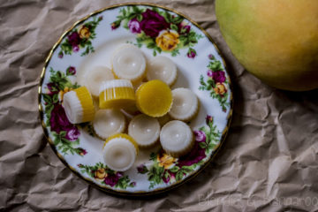 Galaretki o smaku mango z kokosem/Mango coconut gummies
