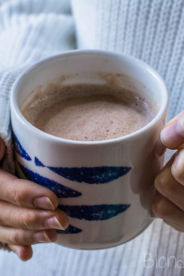 Domowa gorąca czekolada/Healthy homemade hot chocolate