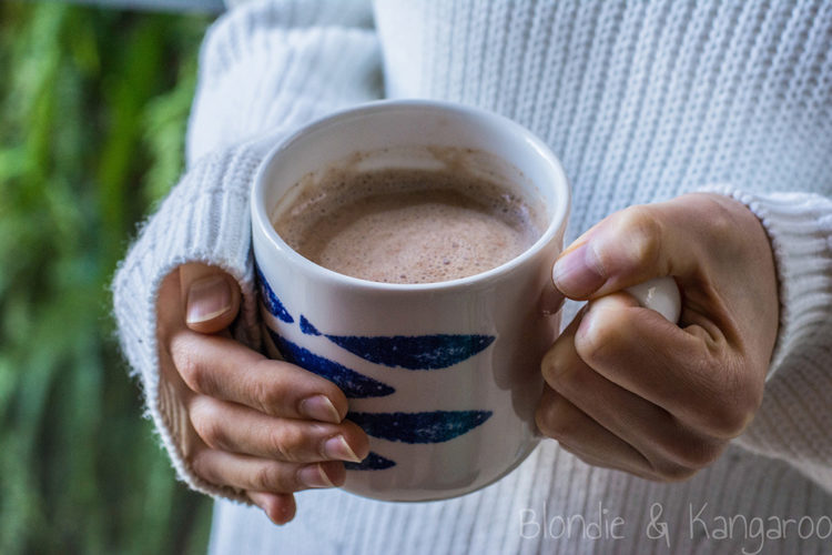 Domowa gorąca czekolada/Healthy homemade hot chocolate